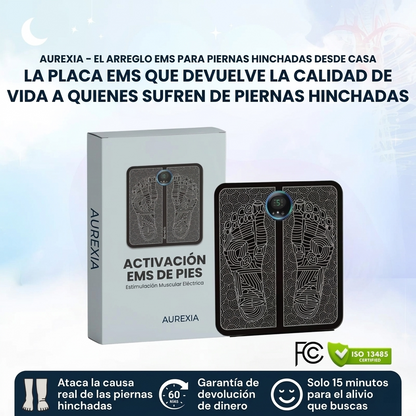 AUREXIA – EMS PARA ALIVIAR PIERNAS HINCHADAS DESDE CASA