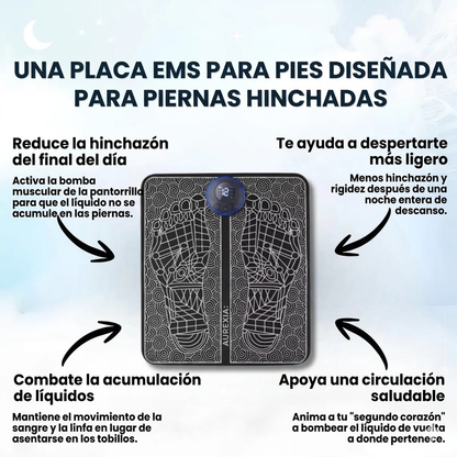 AUREXIA – EMS PARA ALIVIAR PIERNAS HINCHADAS DESDE CASA